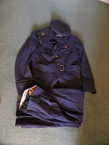 Interesting RAF Uniform Otto Walter Neumark Finnish winter War Volunteer