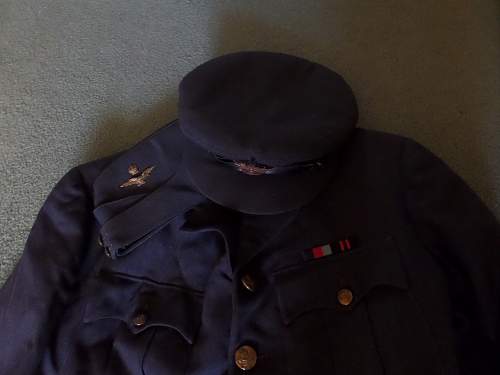 Interesting RAF Uniform Otto Walter Neumark Finnish winter War Volunteer