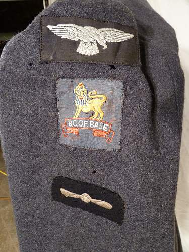 B.C.O.F RAF Tunic