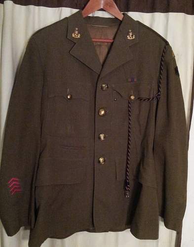 ww2 Canadian majors uniform