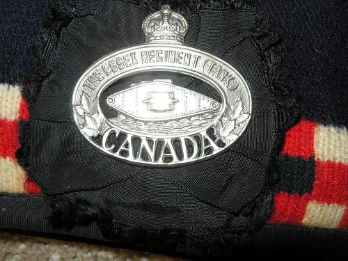 Grandfather's WWII Canadian Uniform &quot;The Essex Regiment (Tank)&quot;