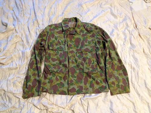 WWII U.S. Army Jungle Camo Jacket