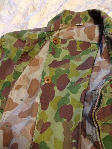 WWII U.S. Army Jungle Camo Jacket