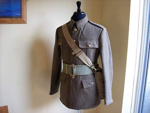 British Recconaisance Corps Officers Austerity pattern service dress jacket.