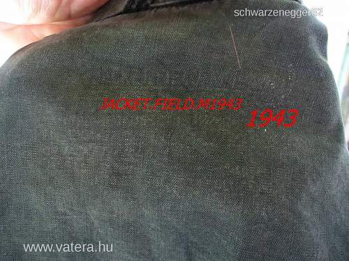 wartime M43 filed jacket?