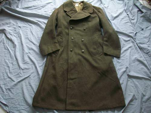 WWII French or Belgian Overcoat?