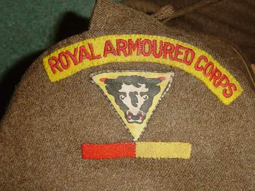British Royal Armoured Corps BD Blouse