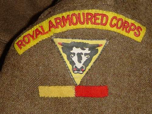 British Royal Armoured Corps BD Blouse