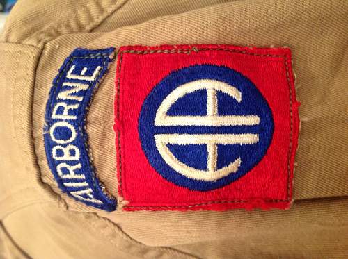 Double airborne patch jacket???