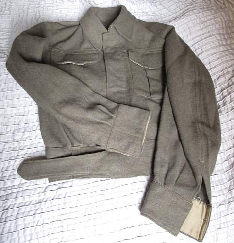 Australian Battle Dress Blouse, dated 1943