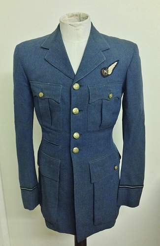 RAF Service Dress Jacket Owner D-Day Provenance