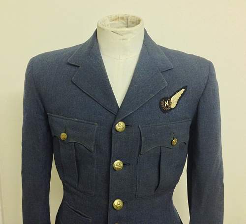 RAF Service Dress Jacket Owner D-Day Provenance