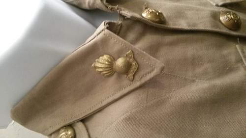 1940 Dated british O.R. Khaki Drill jacket