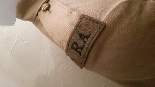 1940 Dated british O.R. Khaki Drill jacket