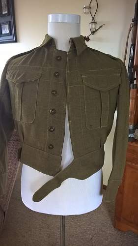 Can anyone help with identification of Battle Dress Blouse