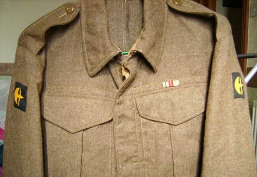 78th division battledress , a tribute to my dad.