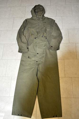 USN Rain parka and trouser