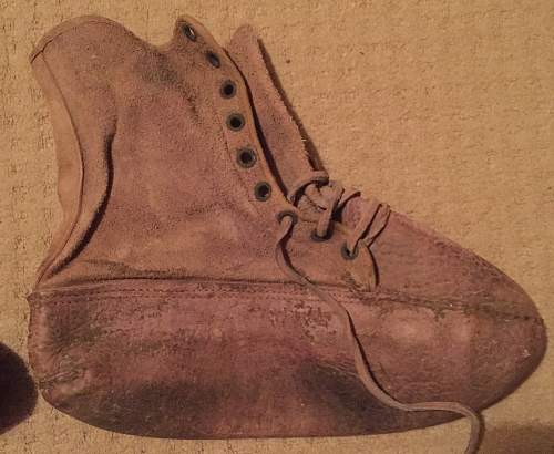 WW2 Canadian Military issue moccasins