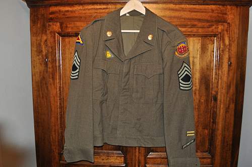 Identification Ike Jacket 7th Army