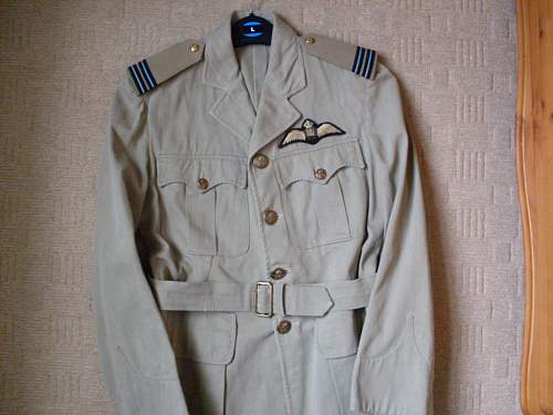 WWII RAF Tropical Tunic (Indian made??)