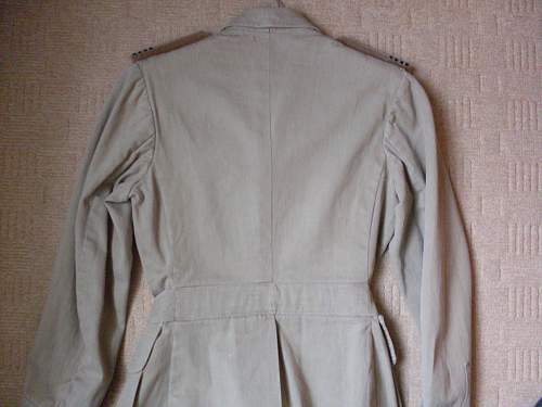 WWII RAF Tropical Tunic (Indian made??)