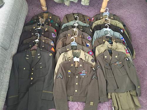 US uniform collection