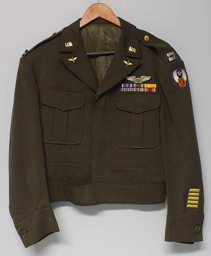 US Army Air Force - 9th AF Captain Ike Jacket for Opinions
