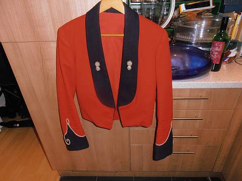 British Mess Dress - Fusiliers ? (Austrian knot) - Date required.