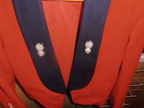 British Mess Dress - Fusiliers ? (Austrian knot) - Date required.