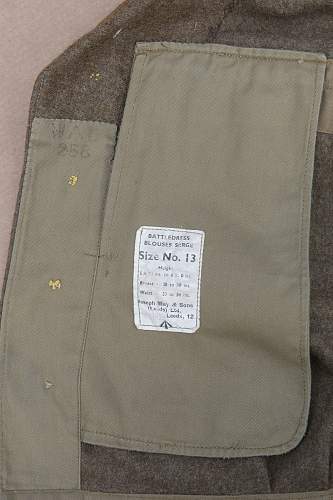 British 1937 Pattern BD Blouse, Norfolk Home Guard