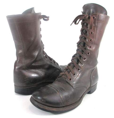 War Era Australian Made High Boots?