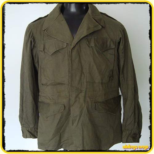 Us M43 Field Jacket Wwii Original