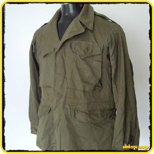 US M43 Field jacket: WWII original????