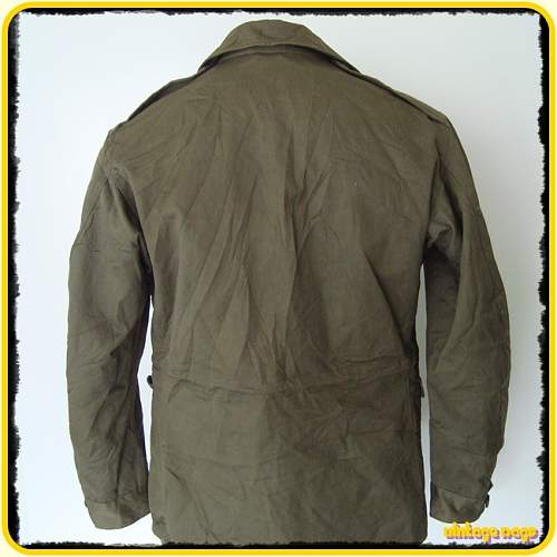 US M43 Field jacket: WWII original????