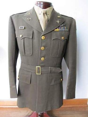 8th Air Force pilot's tunic &amp; cap