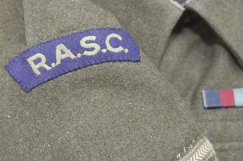 War Aid Battledress Blouse, R.A.S.C.