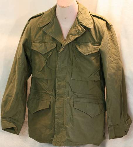 US M43 Field jacket: WWII original????