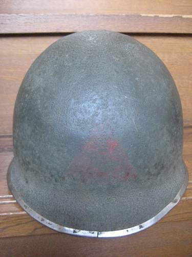 US helmet without serial number and red triangle