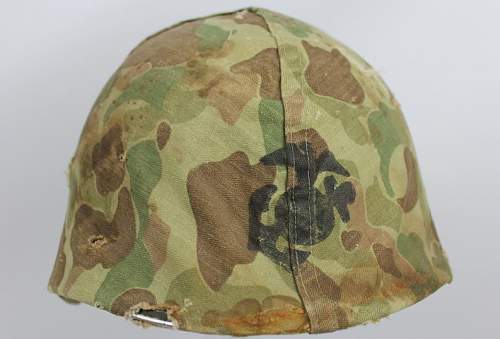 USMC M1 helmet + cover?