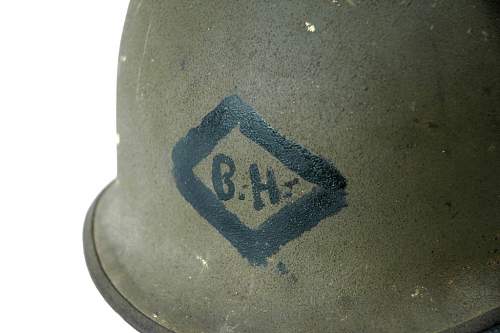 M1 medic helmet postwar