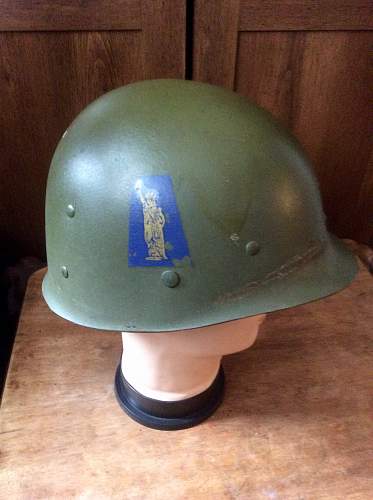 77th Liberty Division helmet liner