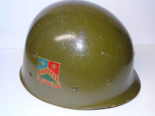 Helmets of Sr, Master Sergeant Earl C. Heusinger, US Army, WWII