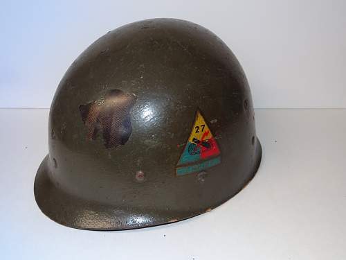 Helmets of Sr, Master Sergeant Earl C. Heusinger, US Army, WWII