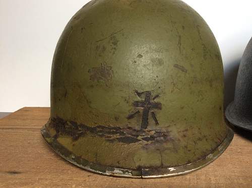 US m1 Chaplain helmets