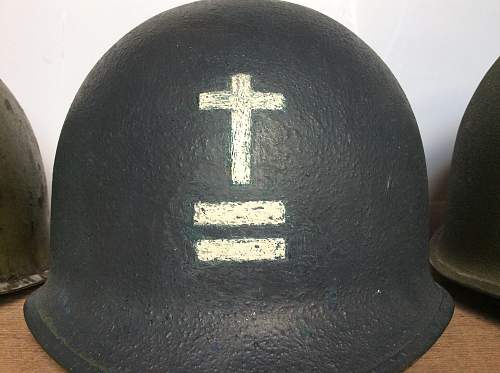 US m1 Chaplain helmets