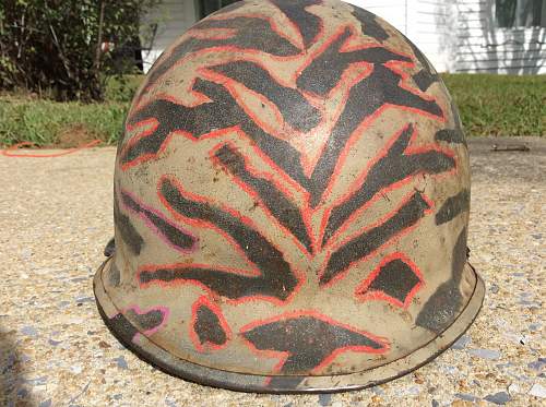 Vietnam era camo m1 helmet?