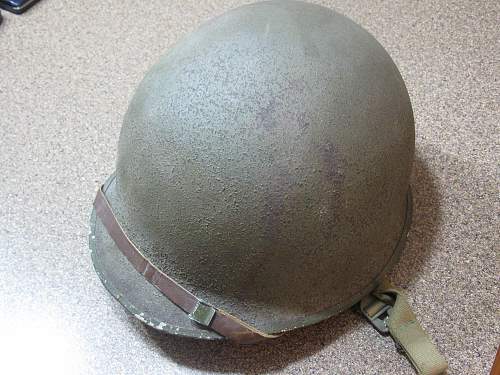 My WWII MI Helmet fixed bale