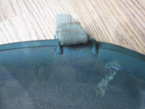 My WWII MI Helmet fixed bale