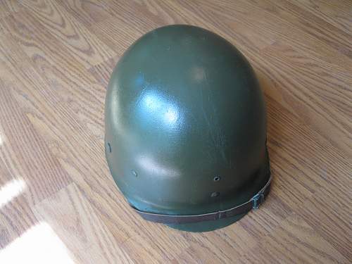 My WWII MI Helmet fixed bale