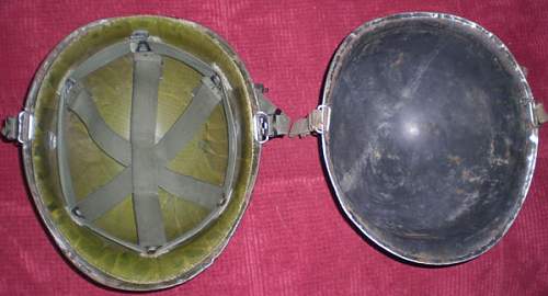 Two M1 Helmets w/Swivel Bales is one WW2?